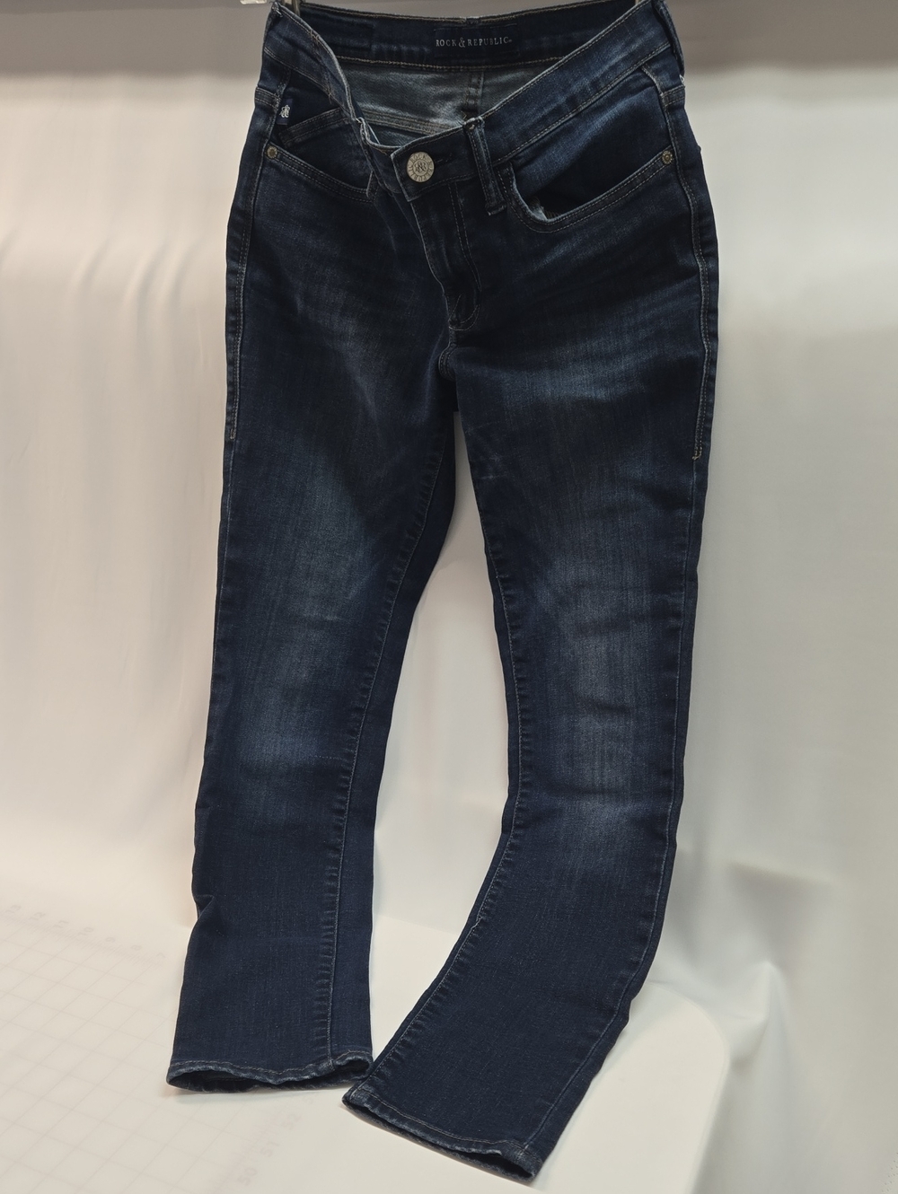 Rock & Republic Dark Indigo Skinny Jeans
